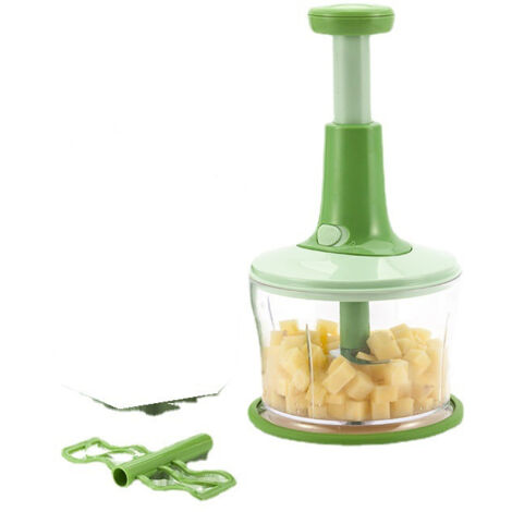Tagliaverdure manuale per uso domestico, sbattitore per uova, spremiaglio, spremiaglio, macchina da cucina multifunzionale, essiccatore per verdure, cestello di scolo