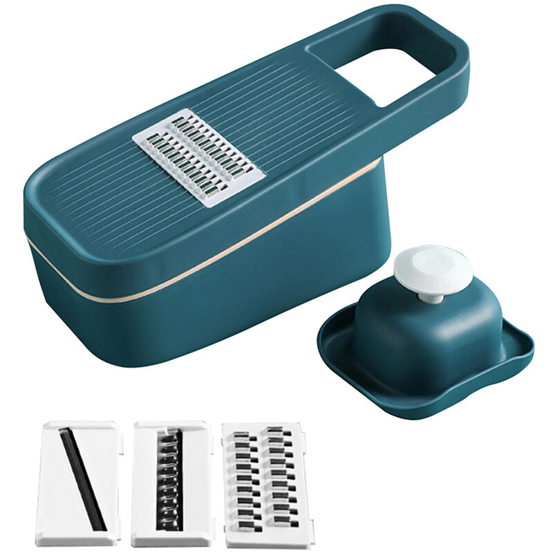 Tagliaverdure multifunzionale 3 in 1 con cestello