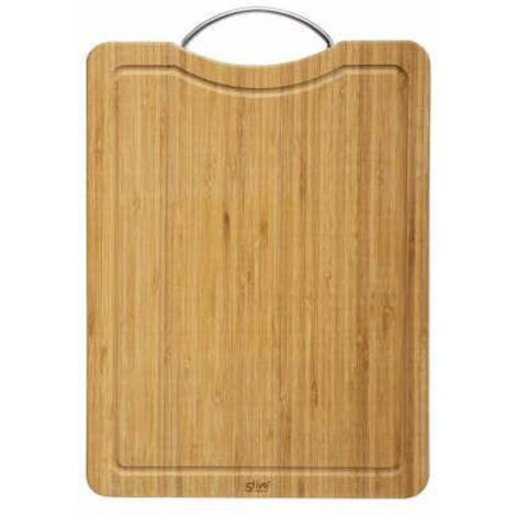 TAGLIERE 42x30cm con manico in metallo