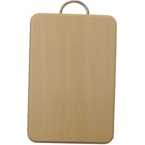 Tagliere con maniglia ferro 33x23x2 - meeting