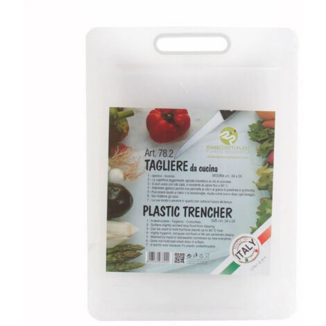 TAGLIERE DA CUCINA IN PLASTICA 34X24 CM