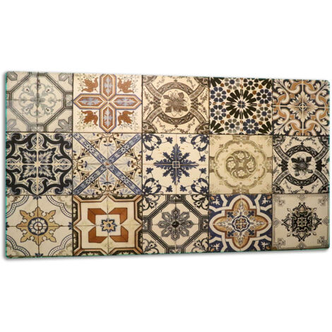 Tagliere della lastra di vetro 52x30 mosaico