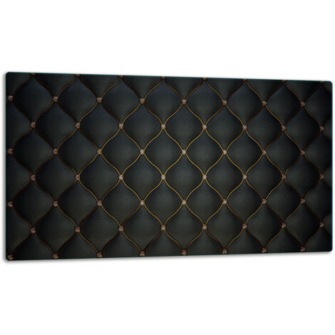 Tagliere della lastra di vetro 52x30 nero