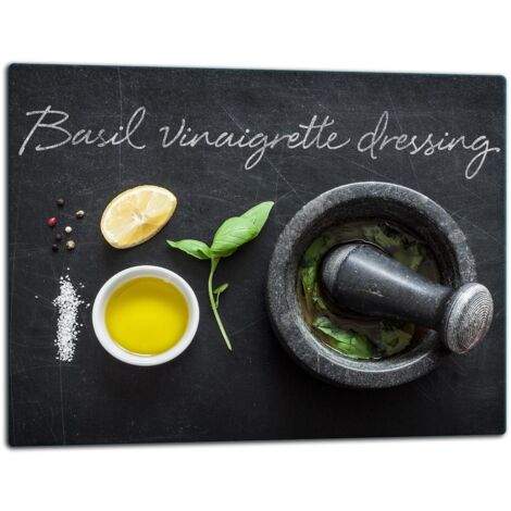 Tagliere della lastra di vetro 52x40 cucina