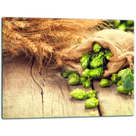 Tagliere della lastra di vetro 52x40 hops
