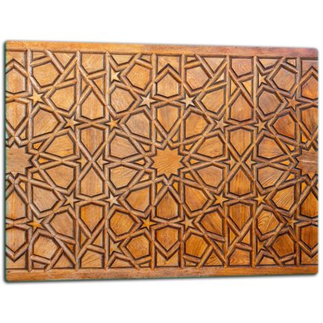 Tagliere della lastra di vetro 52x40 mosaico