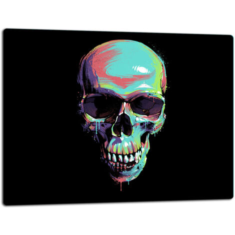 Tagliere della lastra di vetro 52x40 nero