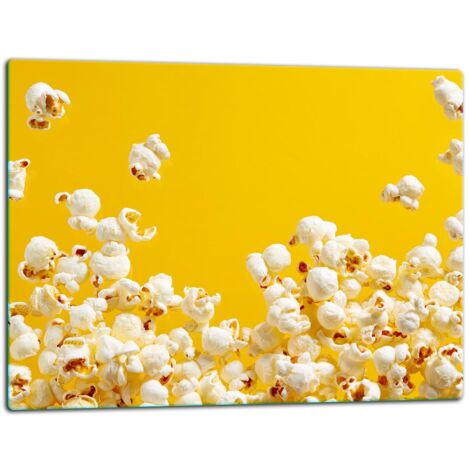 Tagliere della lastra di vetro 52x40 popcorn