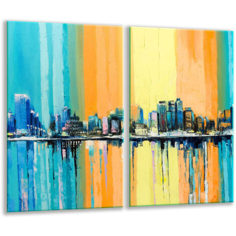 Tagliere di vetro 2x 30x52 citt
