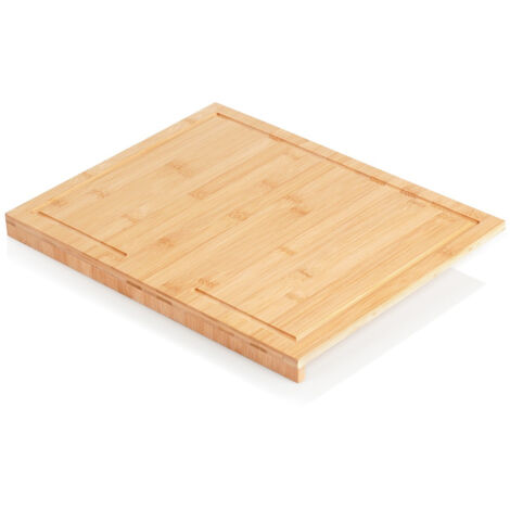 TAGLIERE IN BAMBÙ CON BORDI PER CARNE E VERDURE 45X35 CM