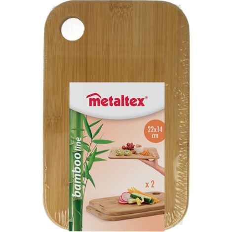 Tagliere in bambù, legno, Set da 2