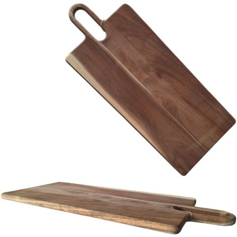 TAGLIERE IN LEGNO DI ACACIA PER SERVIRE PIATTI E SNACK