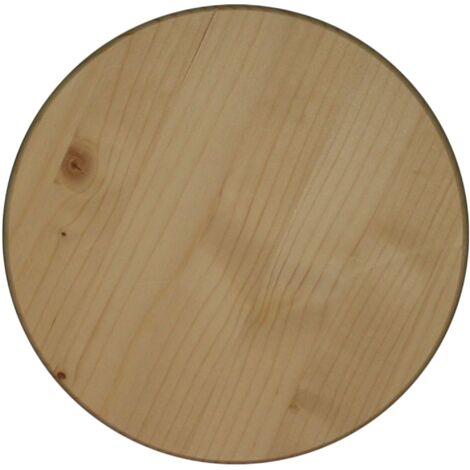 Tagliere in legno per pizza senza manico tondo 40 cm