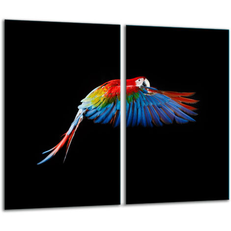 Tagliere in vetro 2x 30x52 nero