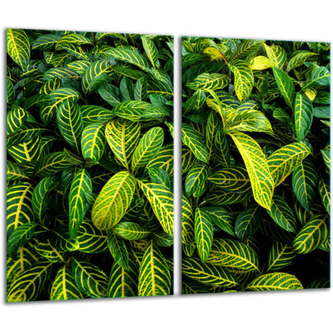 Tagliere in vetro 2x 30x52 verde
