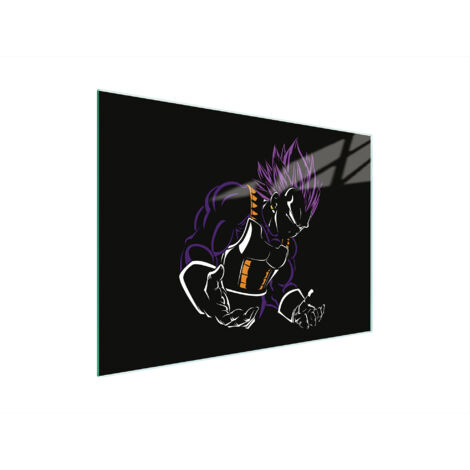 TAGLIERE IN VETRO 30x22 ANIME