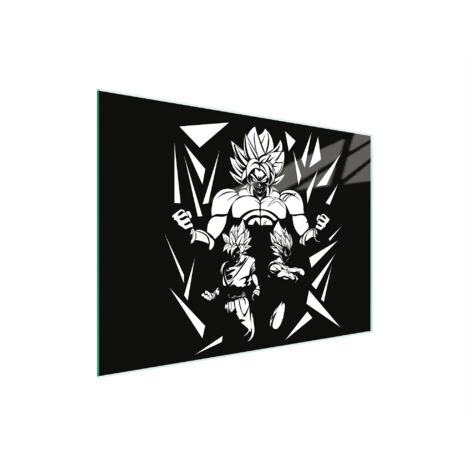 TAGLIERE IN VETRO 30x22 ANIME