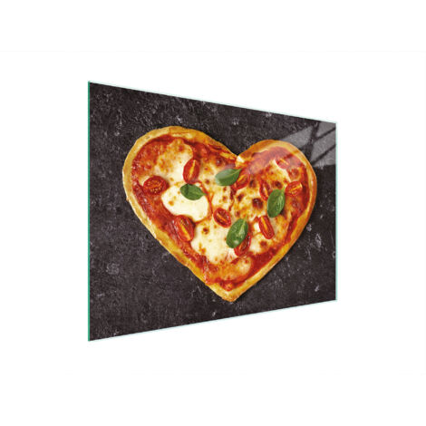 TAGLIERE IN VETRO 30x22 CUORE