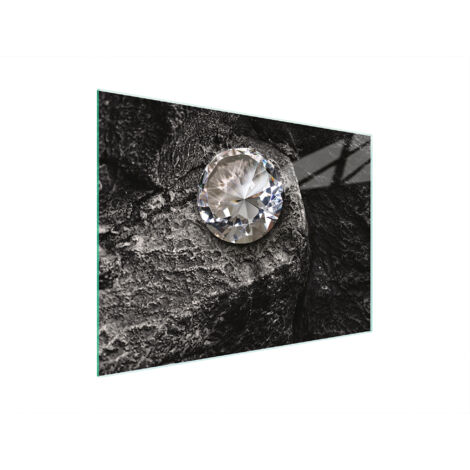 TAGLIERE IN VETRO 30x22 DIAMANTE