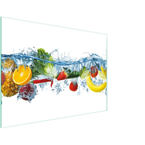 TAGLIERE IN VETRO 30x22 FRUTTA