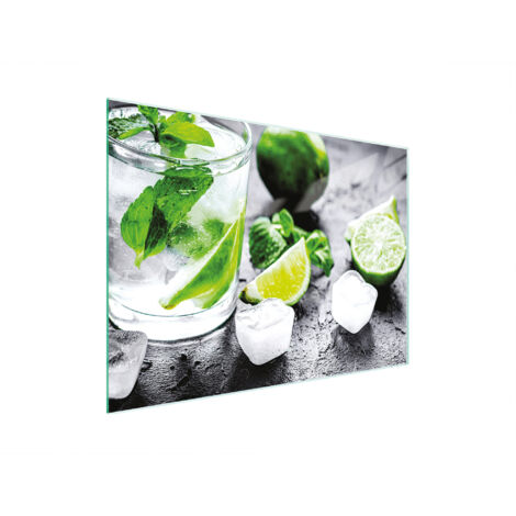 TAGLIERE IN VETRO 30x22 LIME