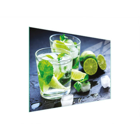 TAGLIERE IN VETRO 30x22 LIME