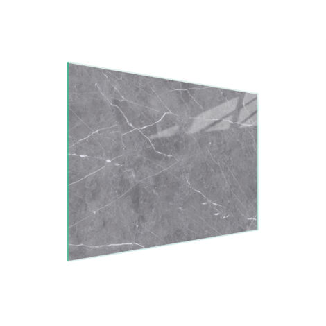 TAGLIERE IN VETRO 30x22 MARMO