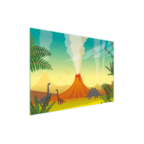 TAGLIERE IN VETRO 30x22 VULCANO