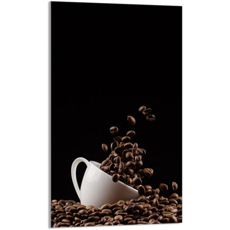 TAGLIERE IN VETRO 30x52 Caffè