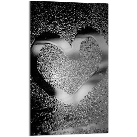 TAGLIERE IN VETRO 30x52 Cuore