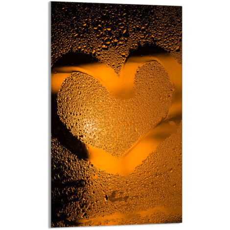 TAGLIERE IN VETRO 30x52 Cuore