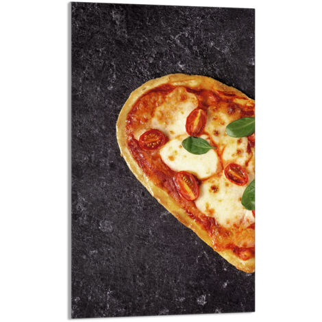 TAGLIERE IN VETRO 30x52 Cuore