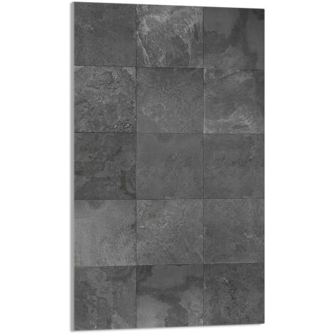 TAGLIERE IN VETRO 30x52 Grigio