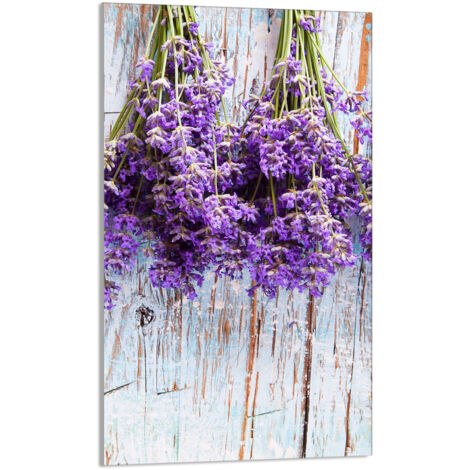 TAGLIERE IN VETRO 30x52 Lavanda