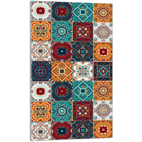 TAGLIERE IN VETRO 30x52 Mosaico