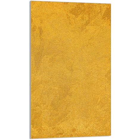 TAGLIERE IN VETRO 30x52 Oro