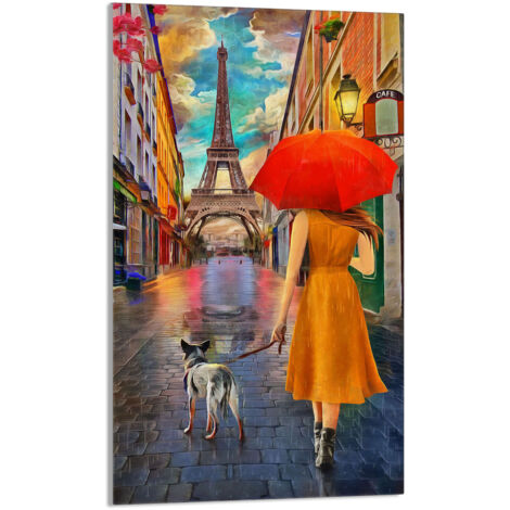 TAGLIERE IN VETRO 30x52 Parigi
