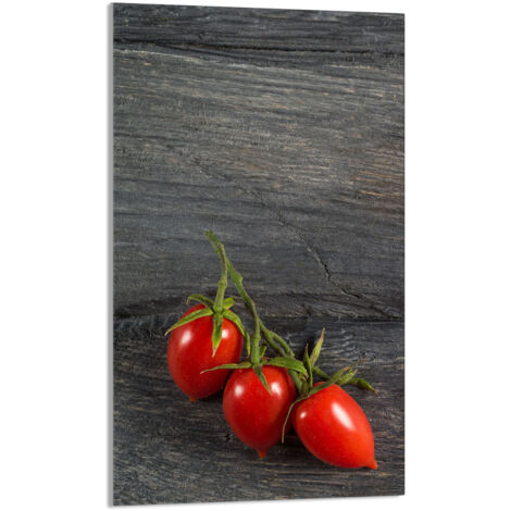 TAGLIERE IN VETRO 30x52 Pomodori