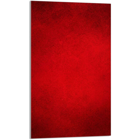 TAGLIERE IN VETRO 30x52 Rosso
