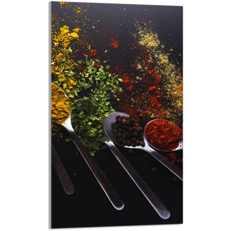 TAGLIERE IN VETRO 30x52 Spezie