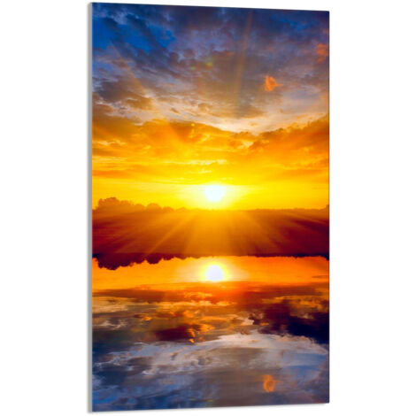 TAGLIERE IN VETRO 30x52 Sun