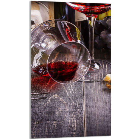 TAGLIERE IN VETRO 30x52 Vino