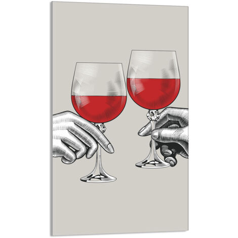 TAGLIERE IN VETRO 30x52 Vino