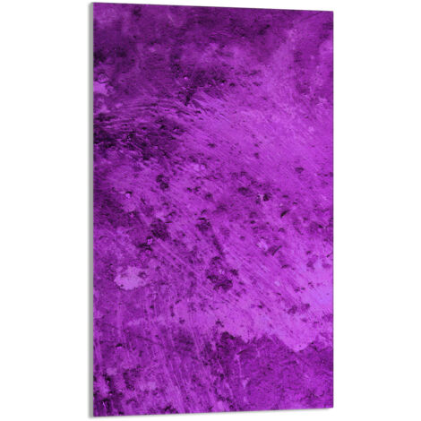 TAGLIERE IN VETRO 30x52 Viola