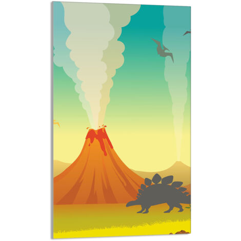 TAGLIERE IN VETRO 30x52 Vulcano