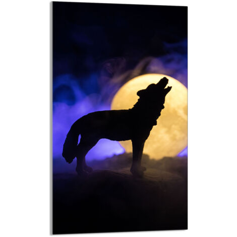 TAGLIERE IN VETRO 30x52 Wolf