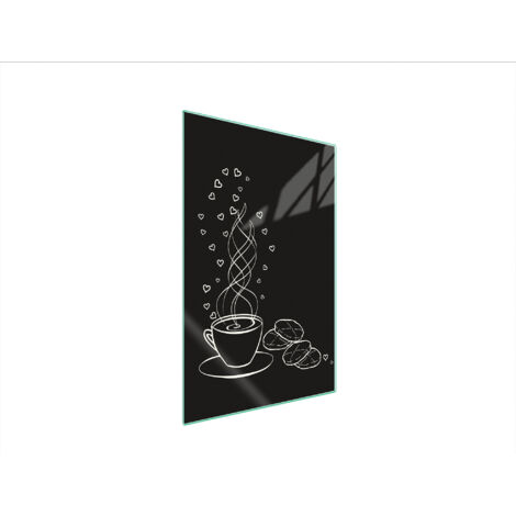 TAGLIERE IN VETRO 35x52 CAFFÈ
