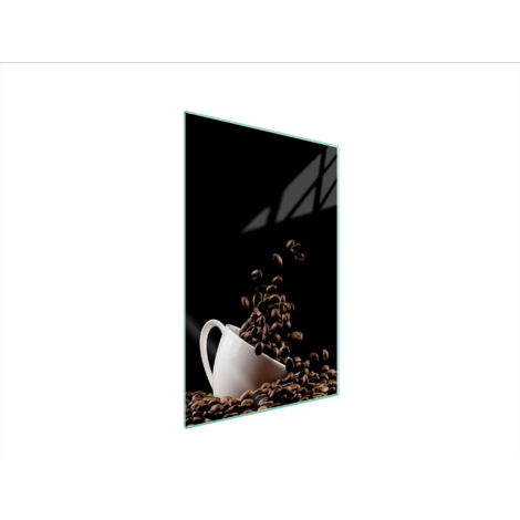 TAGLIERE IN VETRO 35x52 CAFFÈ