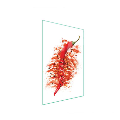 TAGLIERE IN VETRO 35x52 CHILLI