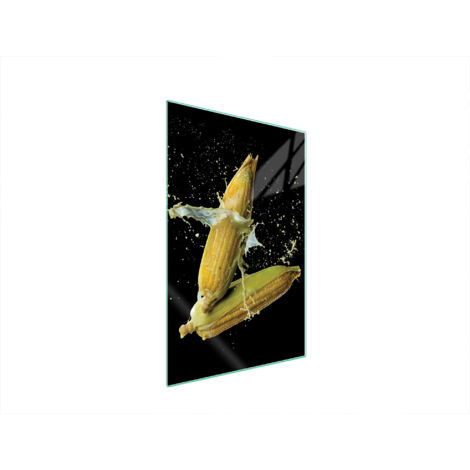 TAGLIERE IN VETRO 35x52 CORN